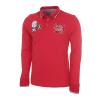 Polo manches longues Homme CAPLANO/DF rouge